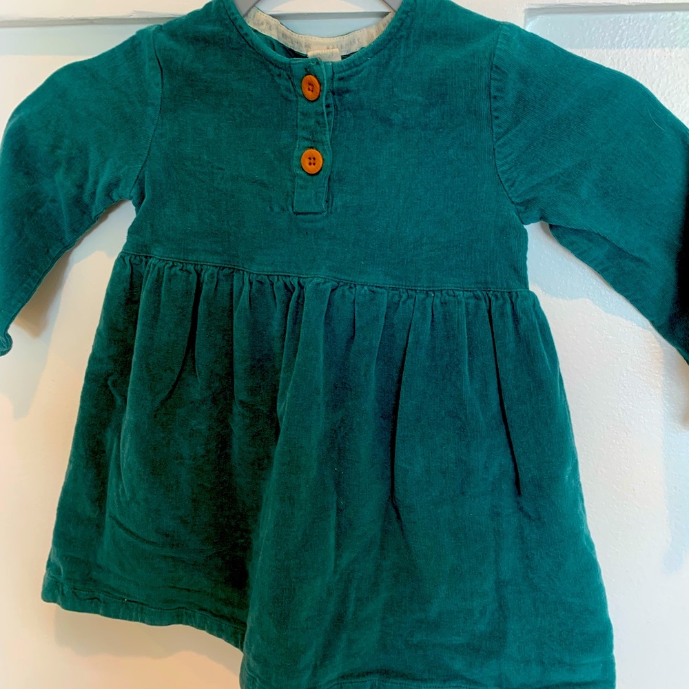Hallmark baby corduroy dress with soft liner